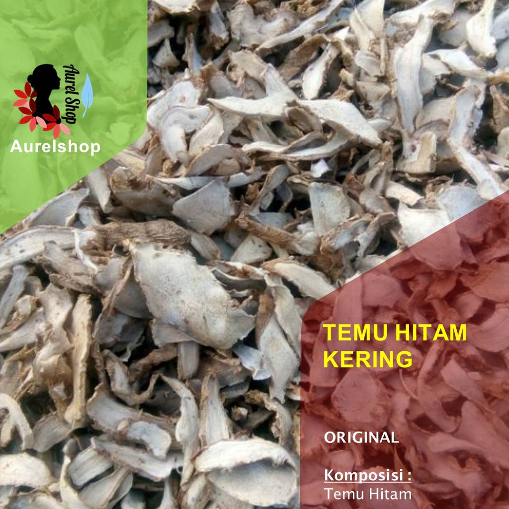 

50 gram Temu Hitam Kering / Temu Ireng Kering