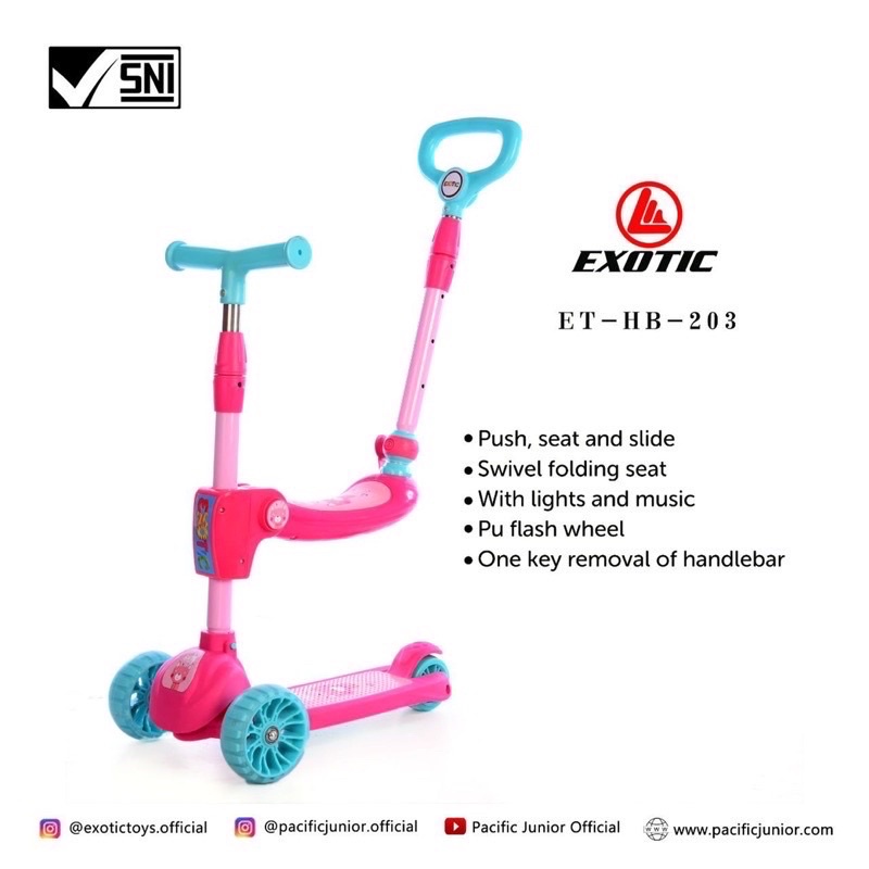 EXOTIC SCOOTER HB 203/204