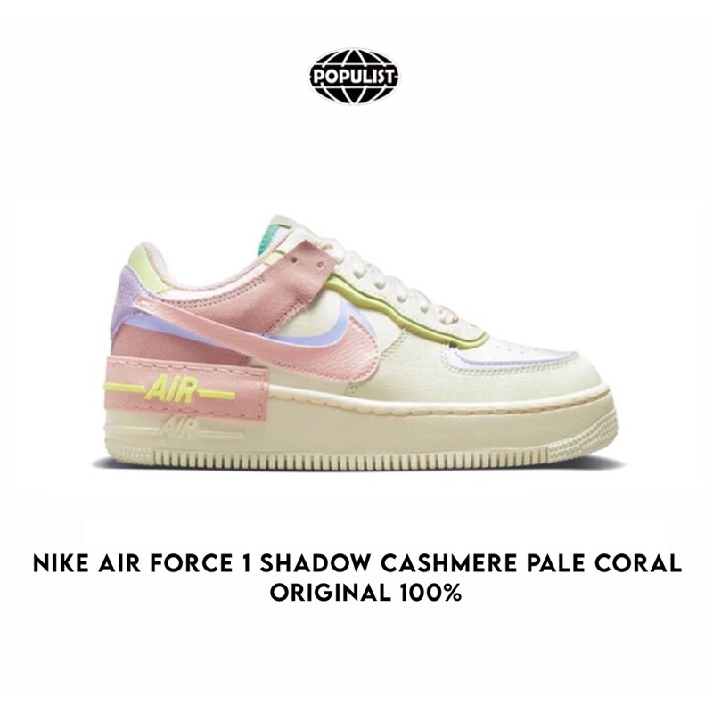 Nike Air Force 1 Shadow Cashmere 100% Original Resmi
