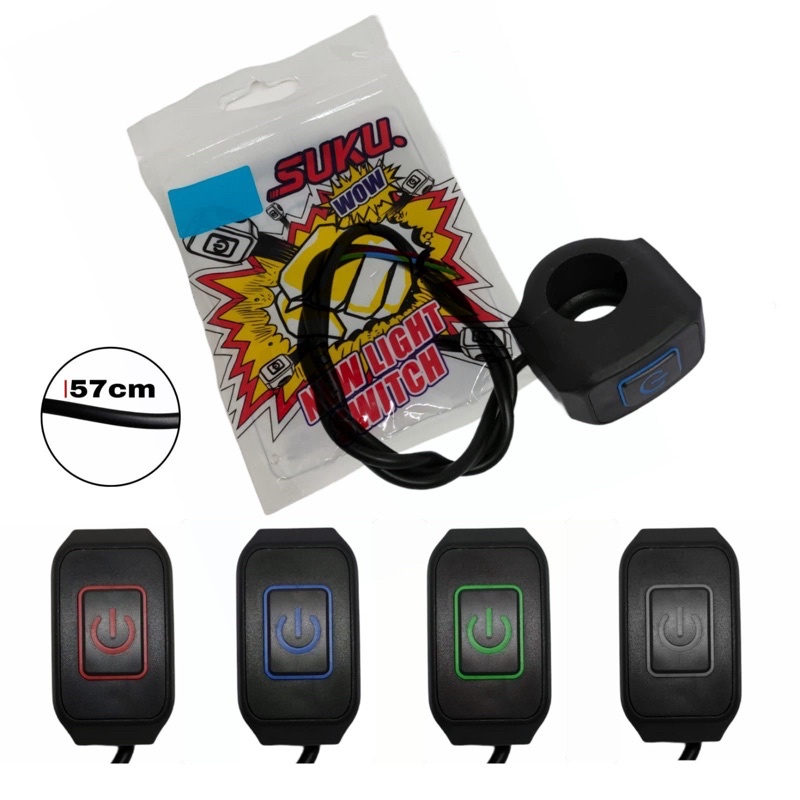 SAKLAR STANG ON OFF LAMPU ANTI AIR UNIVERSAL SEMUA MOTOR