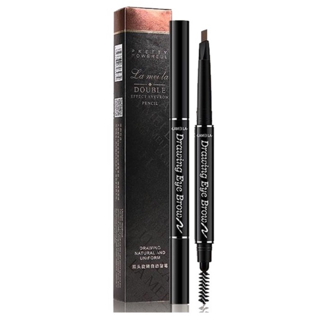 SHINE STAR - [ COD ] LAMEILA 7 Colors Double Heads Eyebrow Pencil Lasting Eyebrow Pen Waterproof