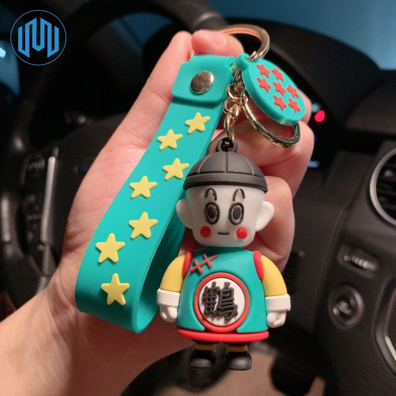 Gantungan Kunci Unik Dragon Ball One Piece-Chiaotzu