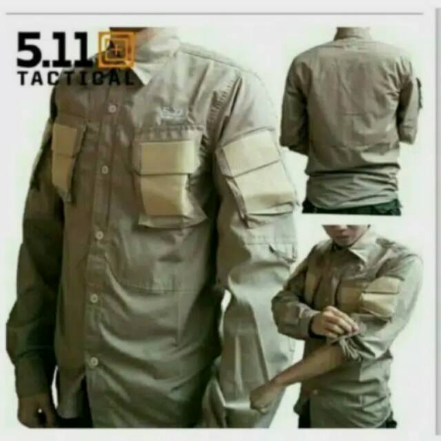 KEMEJA TACTICAL 5-11