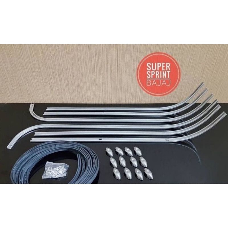 Lis dek lantai super sprint set lis triplang vespa super sprint px ps