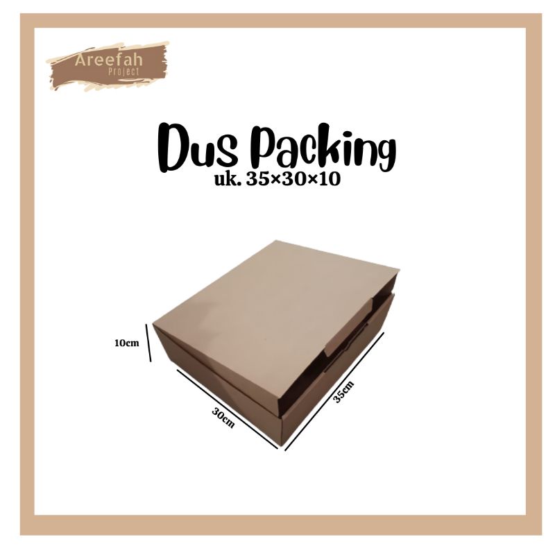 

KARDUS KARTON / KARDUS BOX / KARDUS PACKING DIE CUT UKURAN 35x30x10 cm