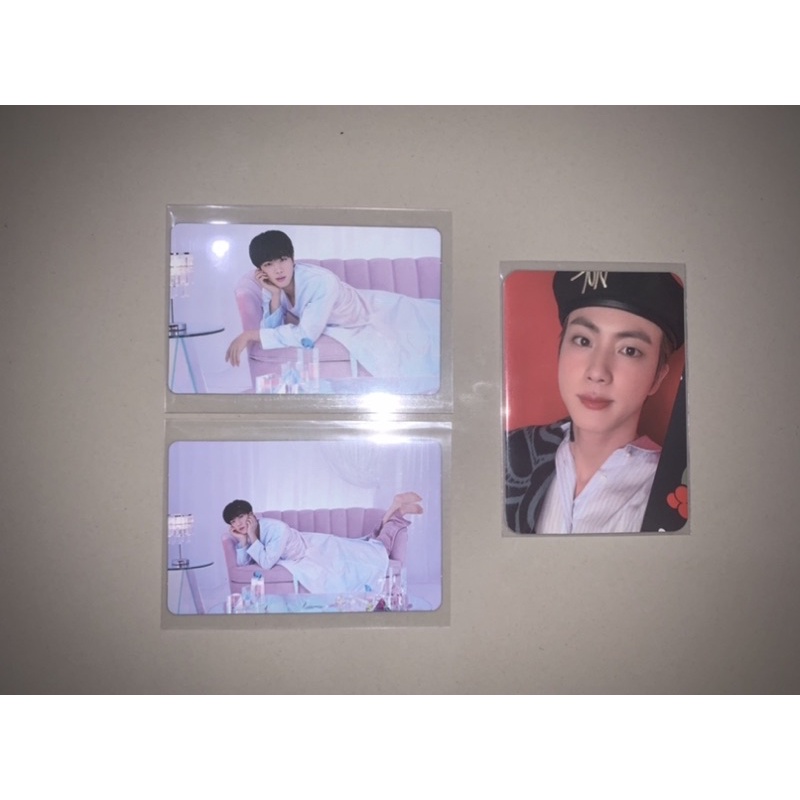 [BOOKED] BTS ~ Photocard Dicon Jin Baret bundle Pc Rebahan Be Esse & Deluxe Jin