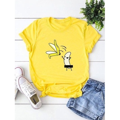 MYSTIQUE.ID - BAJU KAOS BANANA LUCU DAN AESTHETIC