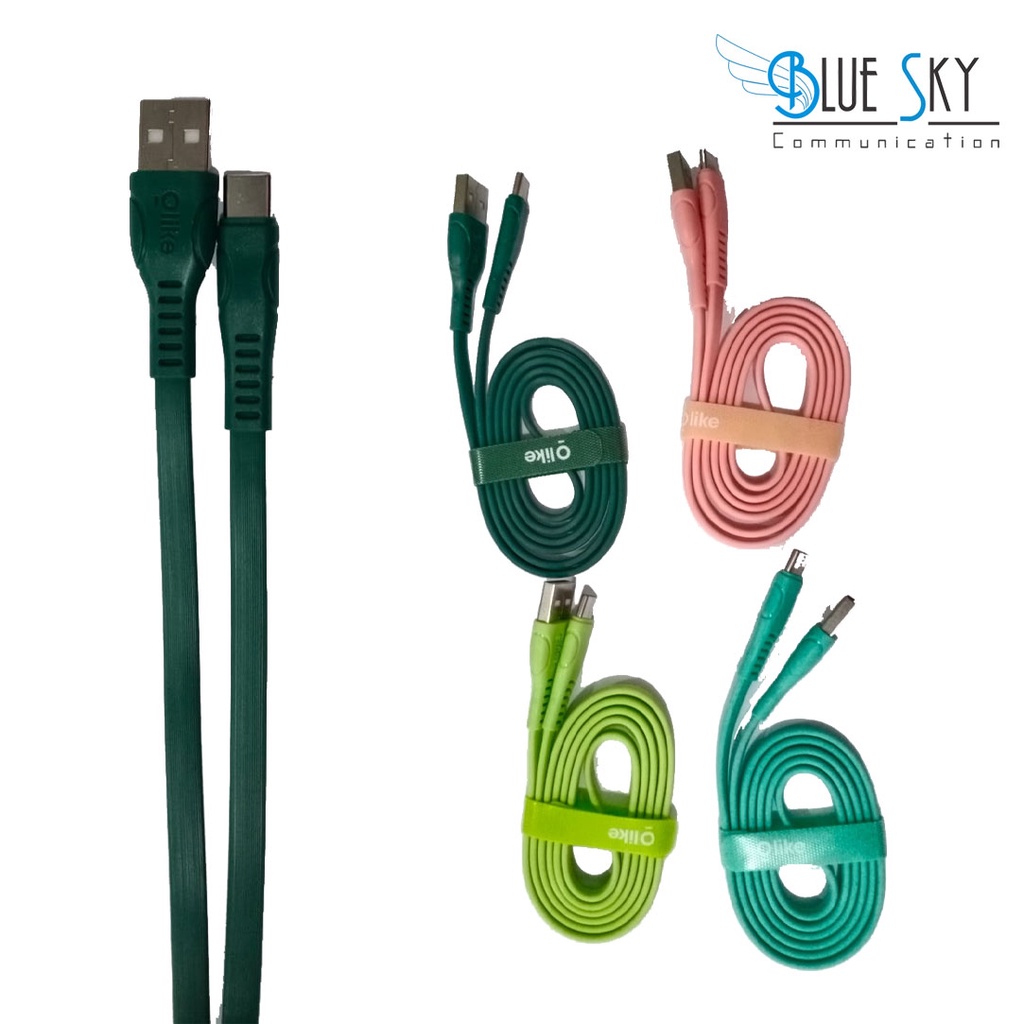 KABEL TYPE C OLIKE D302C 2.4A 1M