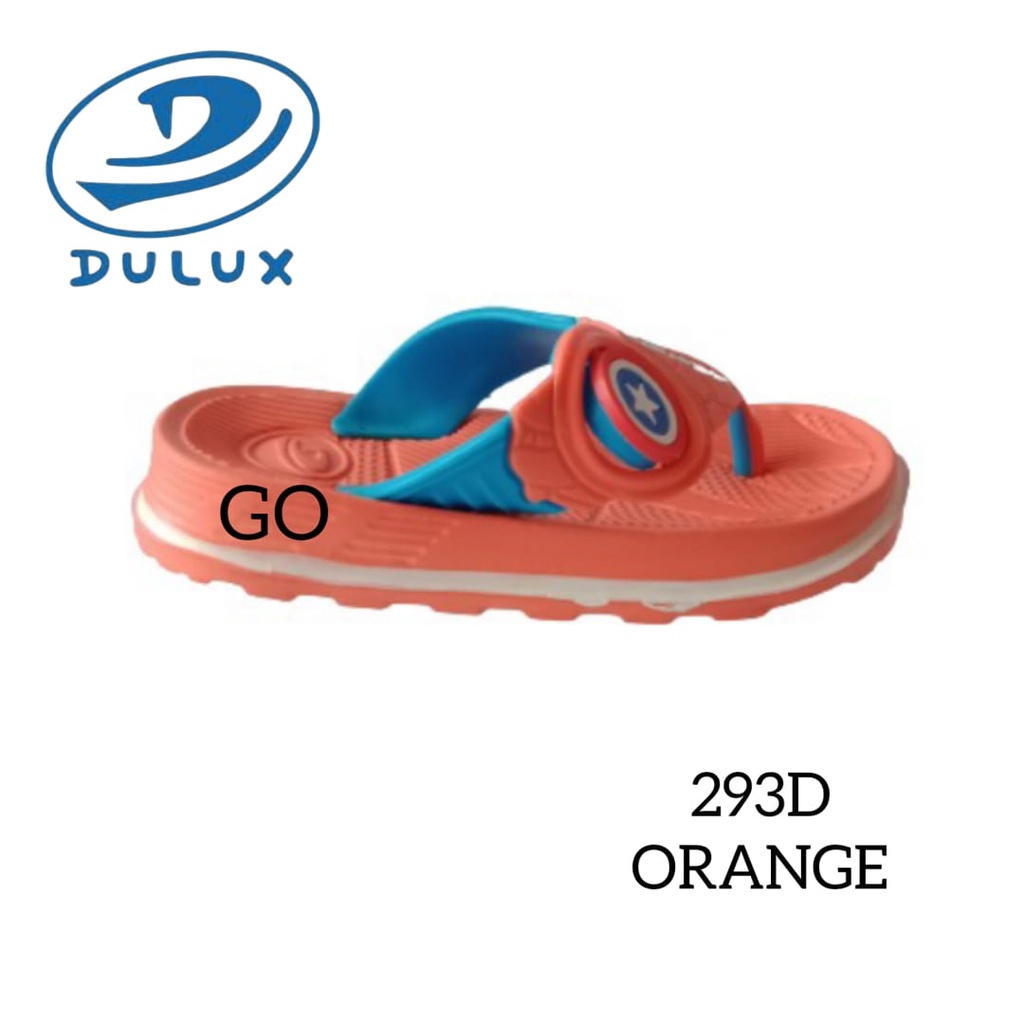 gos DULUX 293 D Sandal Karet Jepit Anak Polos Sandal Jepit Ringan Sandal Anak Laki Laki Casual Kekinian Terbaru