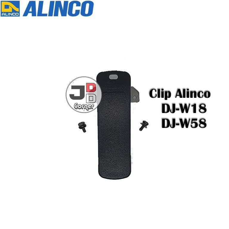 Belt Clip HT Alinco DJ-W18 / DJ-W58 ORI Baru DJW18 DJW58 DJ W18 W58