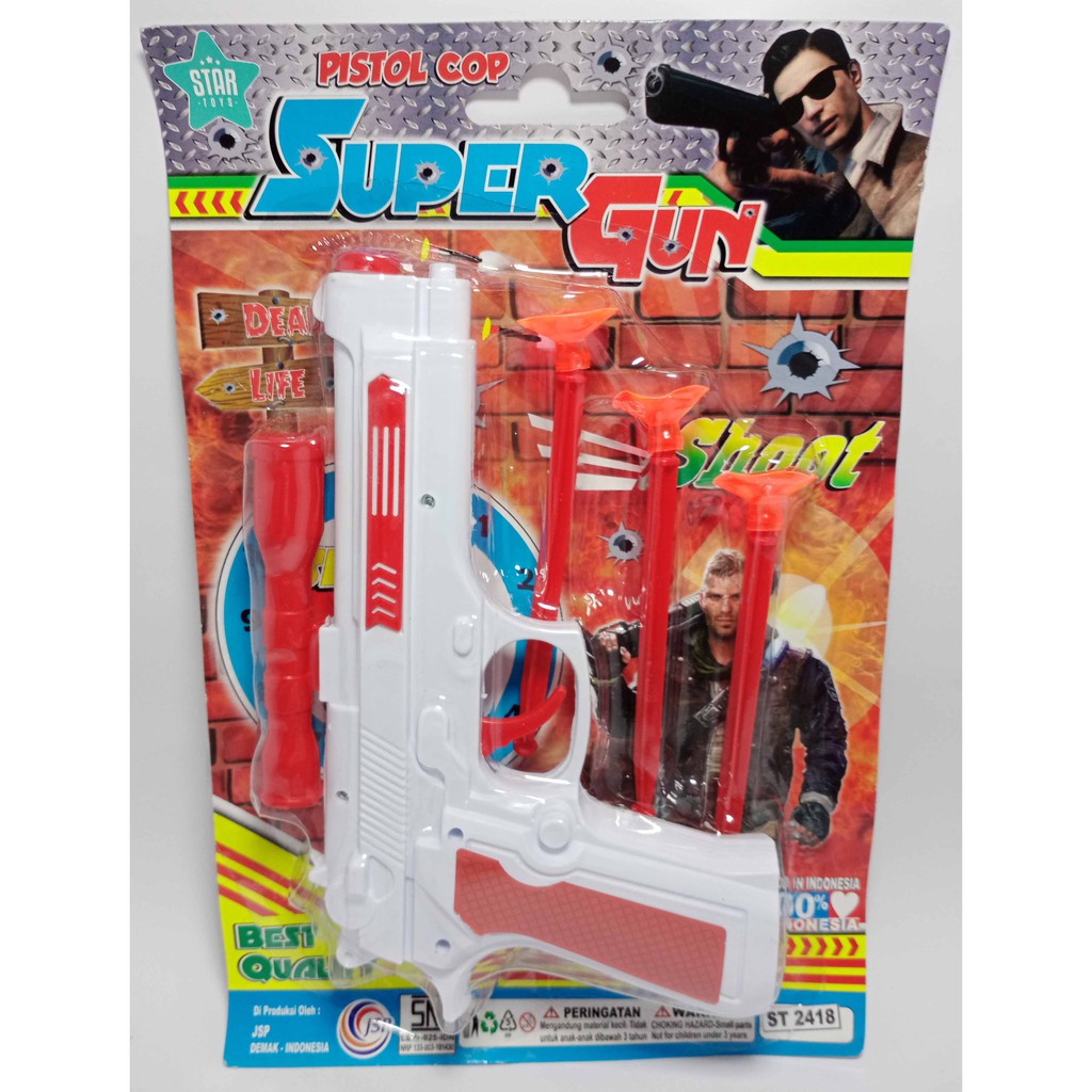 PISTOL KARET MAINAN Super Gun Sniper / Tembakan mainan