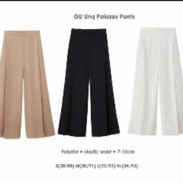  CELANA  KULOT ORIGINAL GU BY UNIQLO  Shopee Indonesia