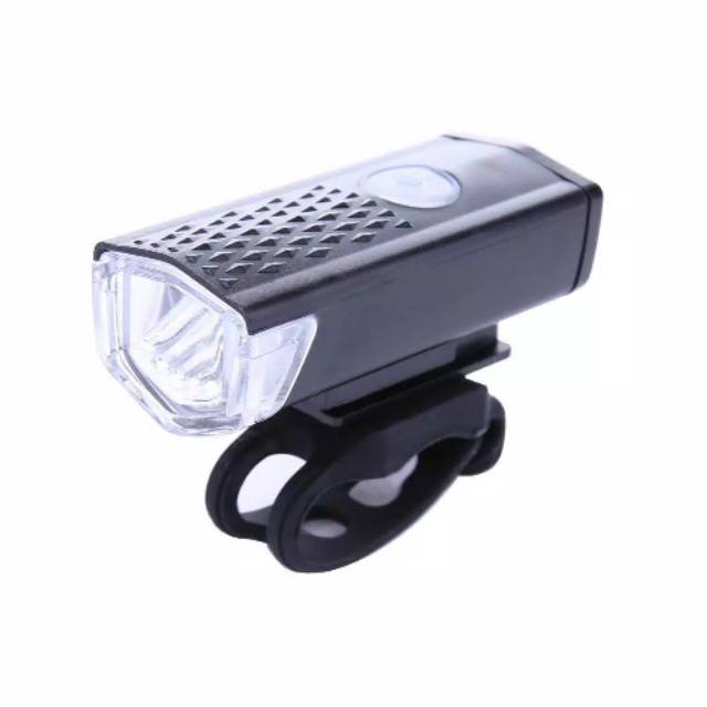 lampu sepeda depan led charge usb cree led 300lm