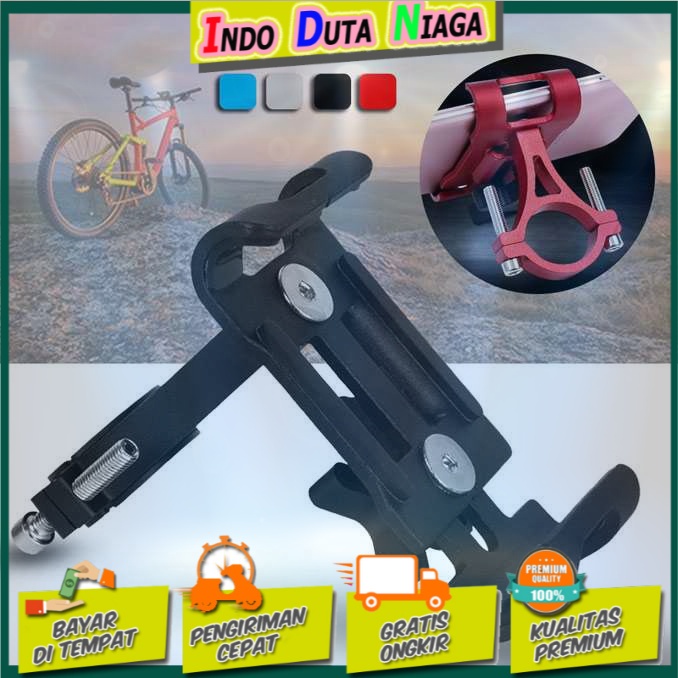 Fang Fang Holder Smartphone Sepeda Aluminum Handlebar - 998505