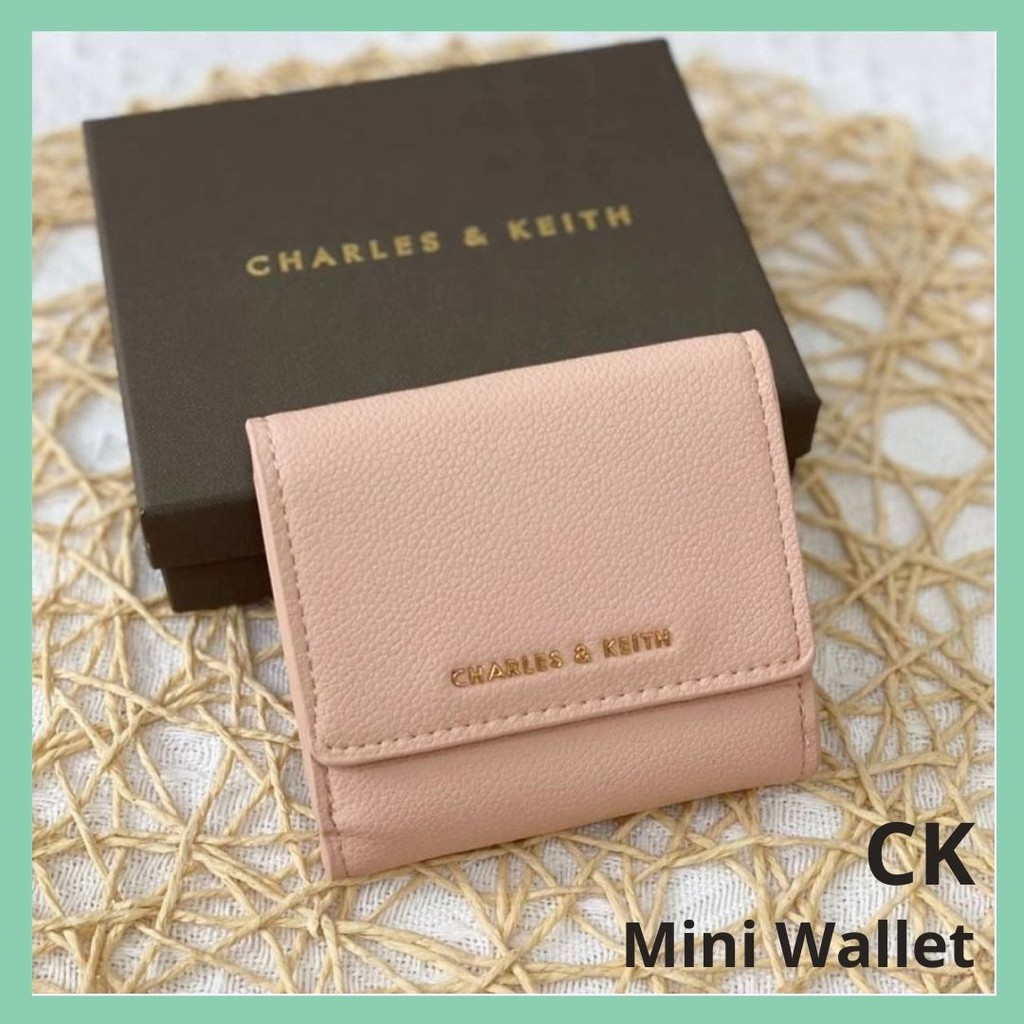Dompet CK 034 Mini Lipat Koin Card Holder Wallet Wanita Cewek Premium Kekinian Branded Import