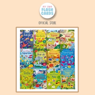 Usborne Little First Stickers Collection - Buku Stiker book Anak Activity Imported Book My Own Flashcards Sticker