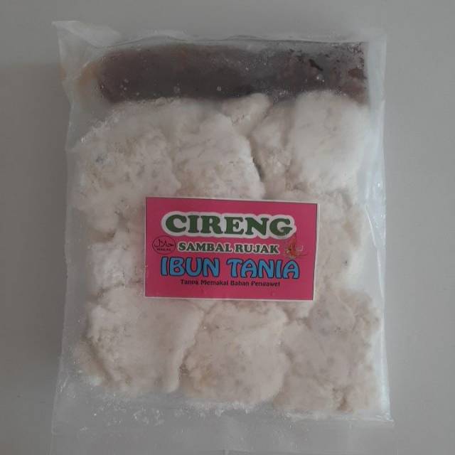 

Cireng sambal rujak