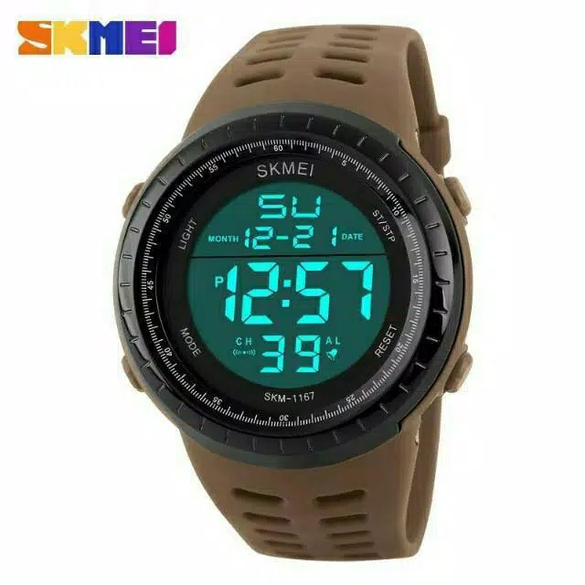 SKMEI 1167 Original / Jam Tangan Pria Sport / Jam Tangan Digital LED Anti Air / Skmei original