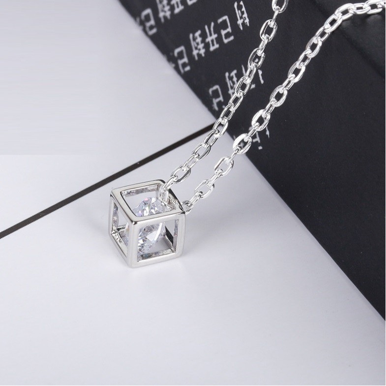 Kalung Rantai Wanita KUBUS Korea Fashion Women Necklace Alloy Aksesoris Cewe