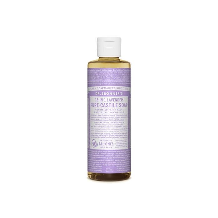 Dr Bronners Lavender Pure-Castile Soap 237 Ml