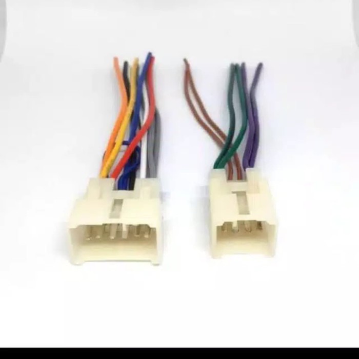 Soket Double Din Female Toyota / Daihatsu