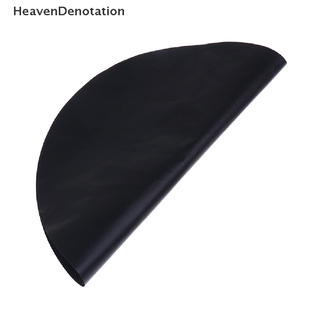 [HeavenDenotation] 1PC Round Non-stick Baking Mat Round Pan Pad BBQ Cooking Mat Fry Liner Sheet Pad