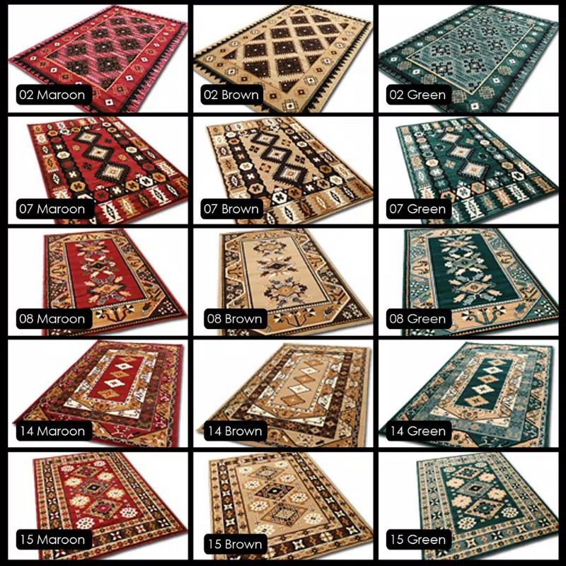 Karpet Lantai Mirzae Ukuran 190X260 | Karpet Permadani | Karpet Bulu