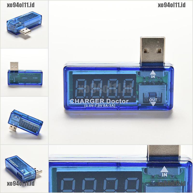 【XO&lt;COD】USB Charger Doctor Voltage Current Meter Battery Tester Power Detector