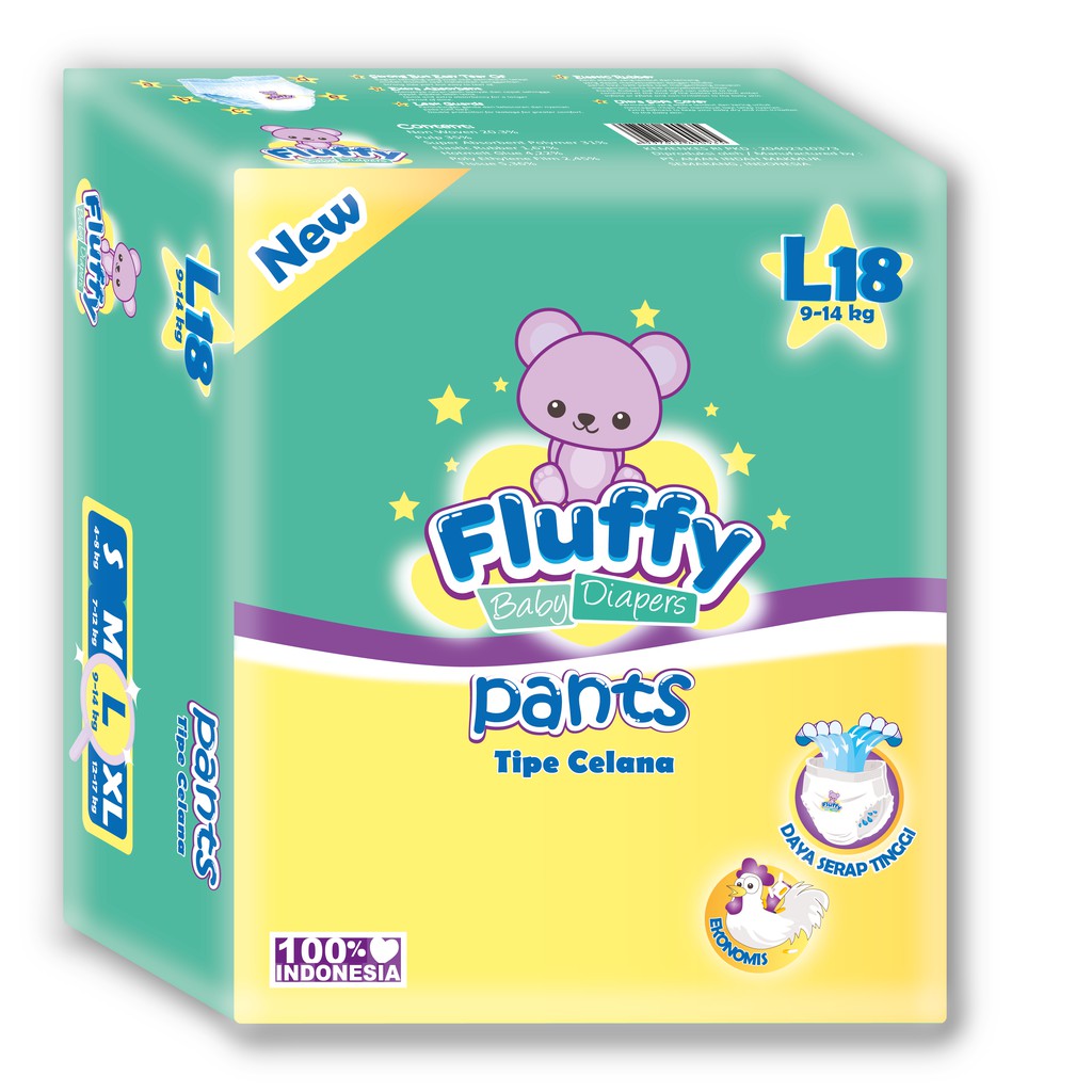 pampers fluffy pants