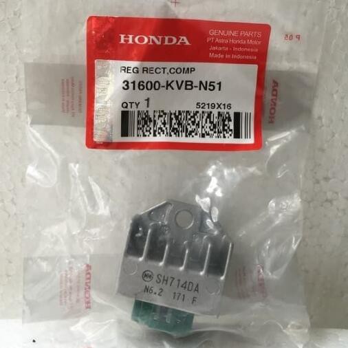 HONDA ORI AHM KIPROK REGULATOR RECTIFIER COMP BEAT SPACY SCOOPY VARIO CARBURATOR 31600-KVB-N51