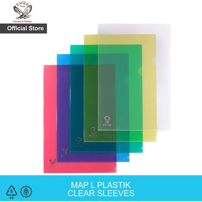 

READY COD Map Plastik Bening/ Map L/ Clear Sleeves FC E 201 L 12pcs/pack PROMOKode 1100