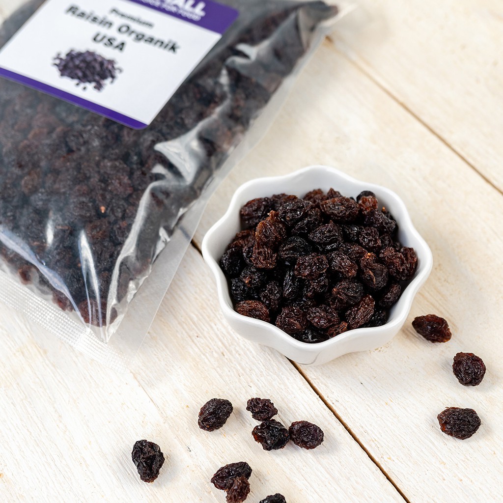 Kismis / Black Raisin Organic USA PREMIUM 250 GRAM