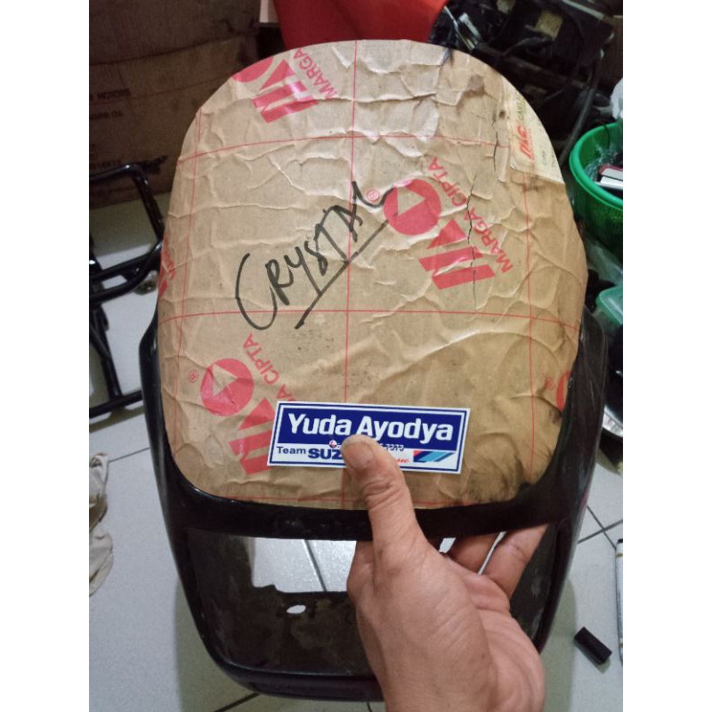 visor winshield suzuki rgr 150 crystal