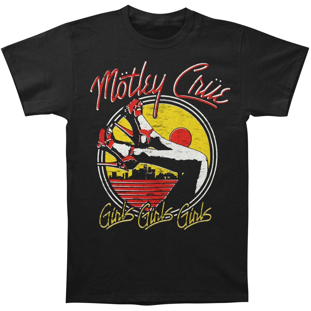 Kaos Band MOTLEY CRUE Heels Ver. 2 Official Merchandise T-Shirt - Kaos Dewasa - Kaos Pria - Kaos Wan