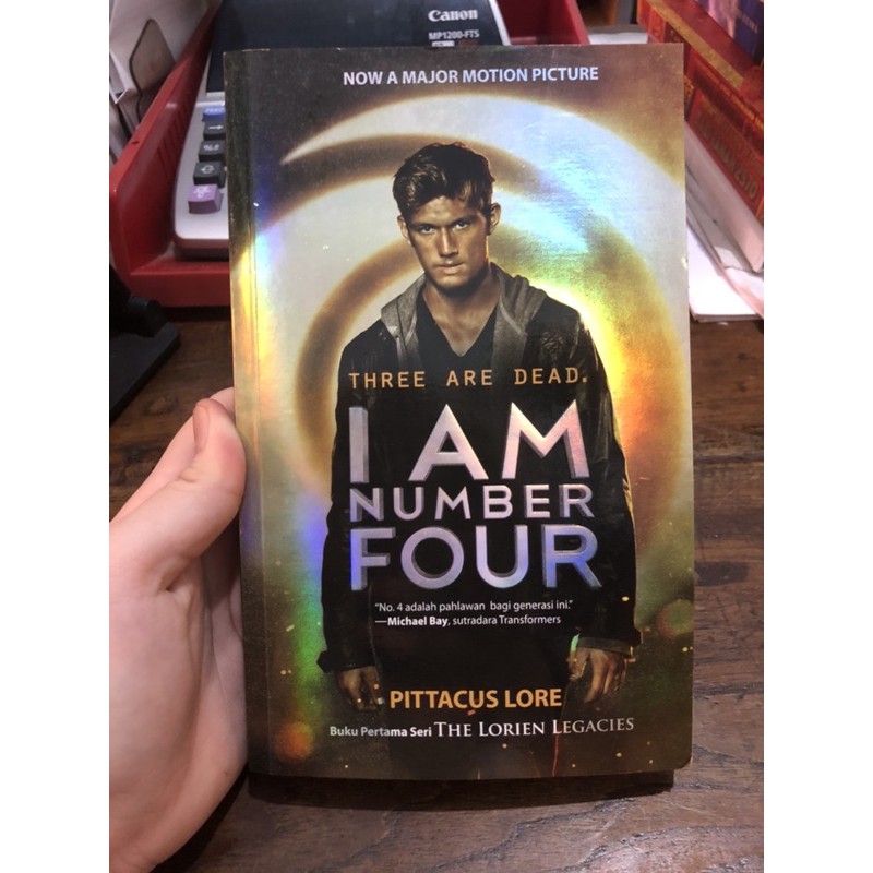 ORIGINAL Preloved Novel I AM NUMBER FOUR Pittacus lore - Mizan preloved
