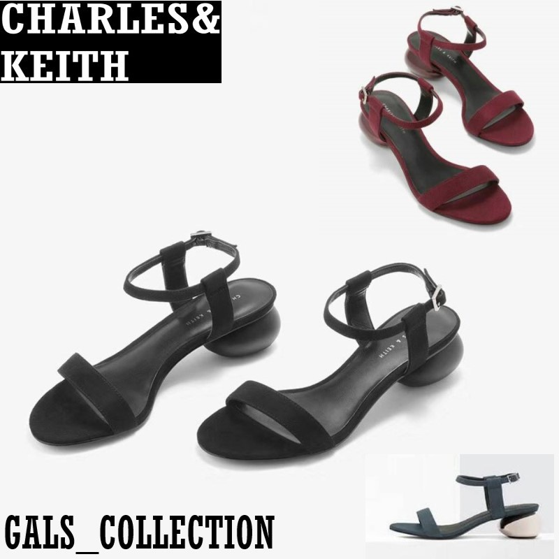 SANDAL HAK BULAT WANITA CKS032 HEELS BOLA BRANDED IMPORT [PEBBLE TERBUKA FREE BOX]