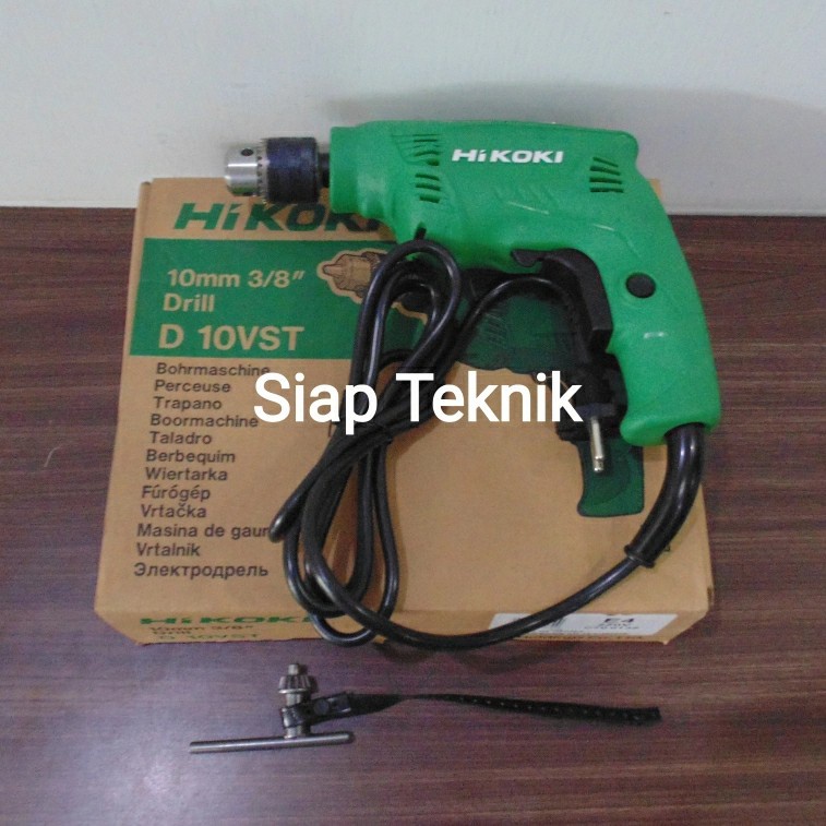 Mesin Bor 10mm HIKOKI HITACHI D10VST Mesin Bor Tembok Beton 10mm