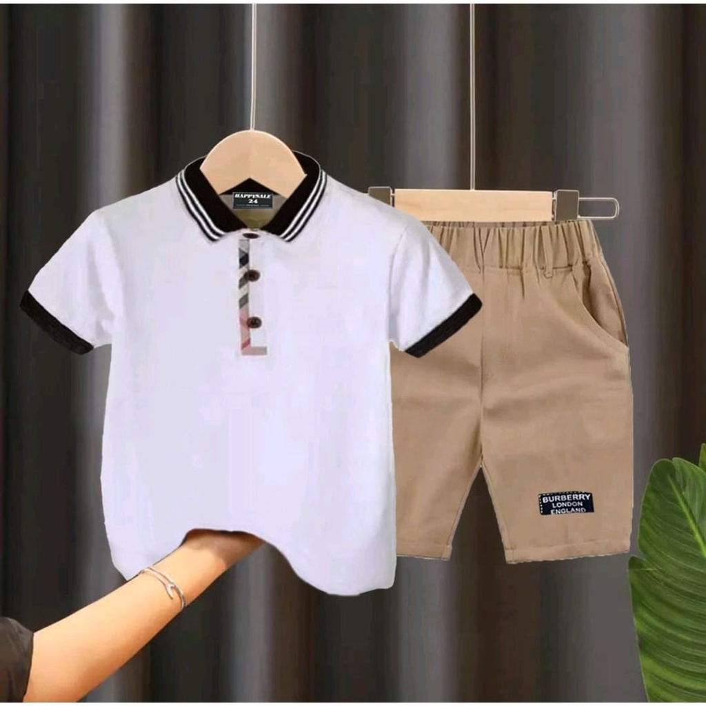 SETELAN BAJU ANAK SETELAN POLO LONDON BURLBERY ANAK 1-5 TAHUN SETELAN ANAK LAKI LAKI BAJU ANAK LAKI LAKI SETELAN ANAK PEREMPUAN BAJU ANAK PEREMPUAN TERBARU BAJU ANAK UNISEX SETELAN POLO ANAK ATASAN ANAK  TERBARU /TERLARIS