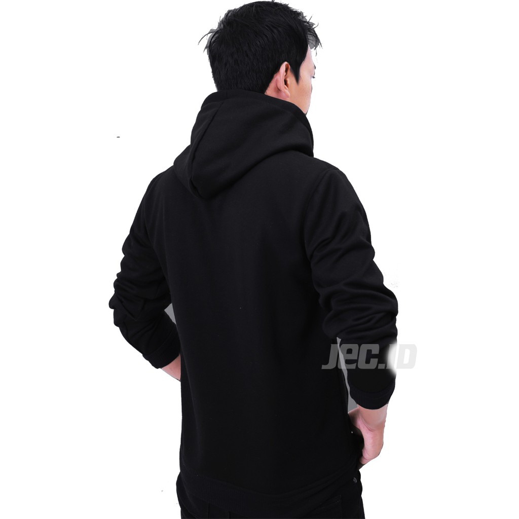 Jaket Hoodie Polos  Tebal Premium Zipper JEC ID / Sweater / Switer / Hudie