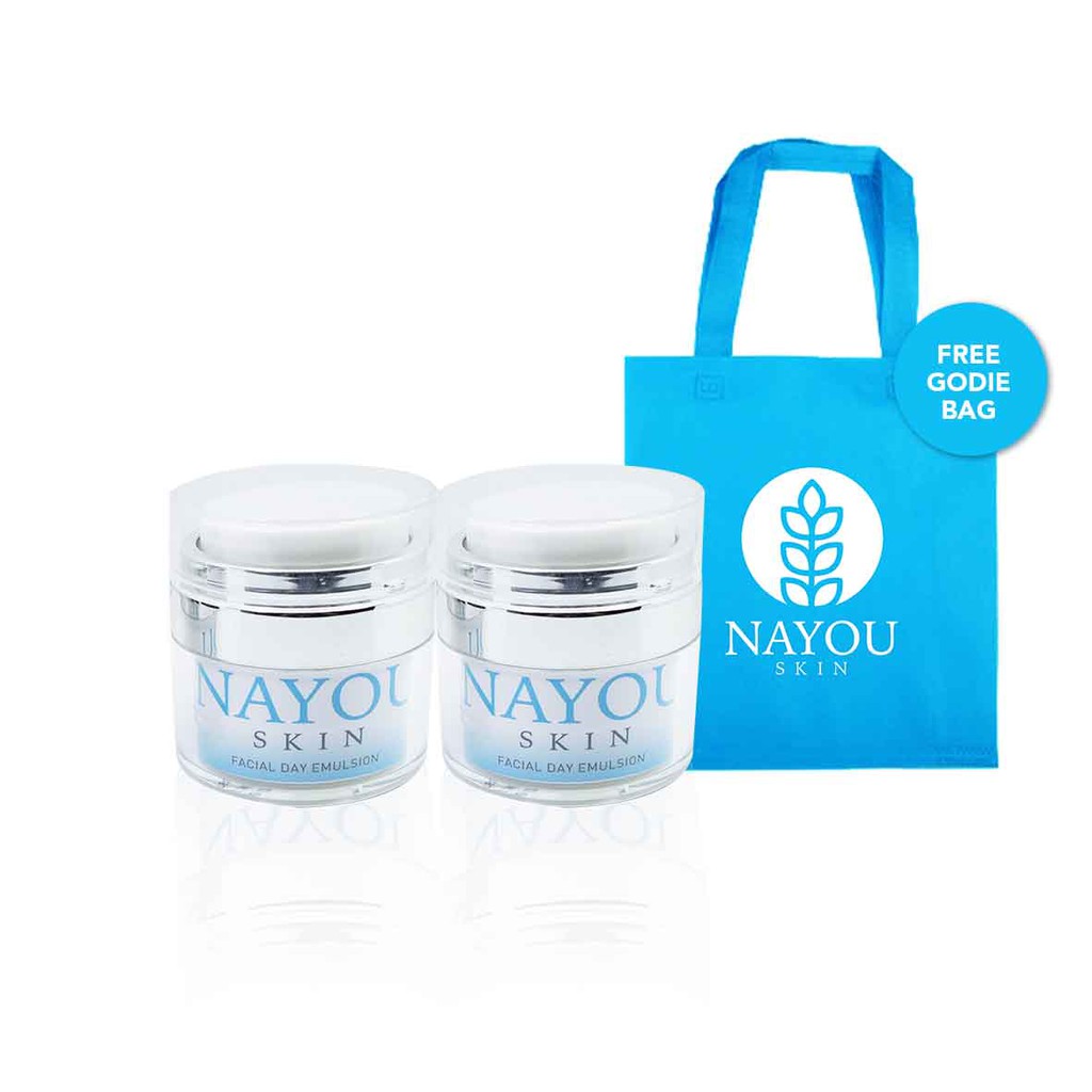 

[TWINPACK] Nayou Skin Facial Day Emulsion