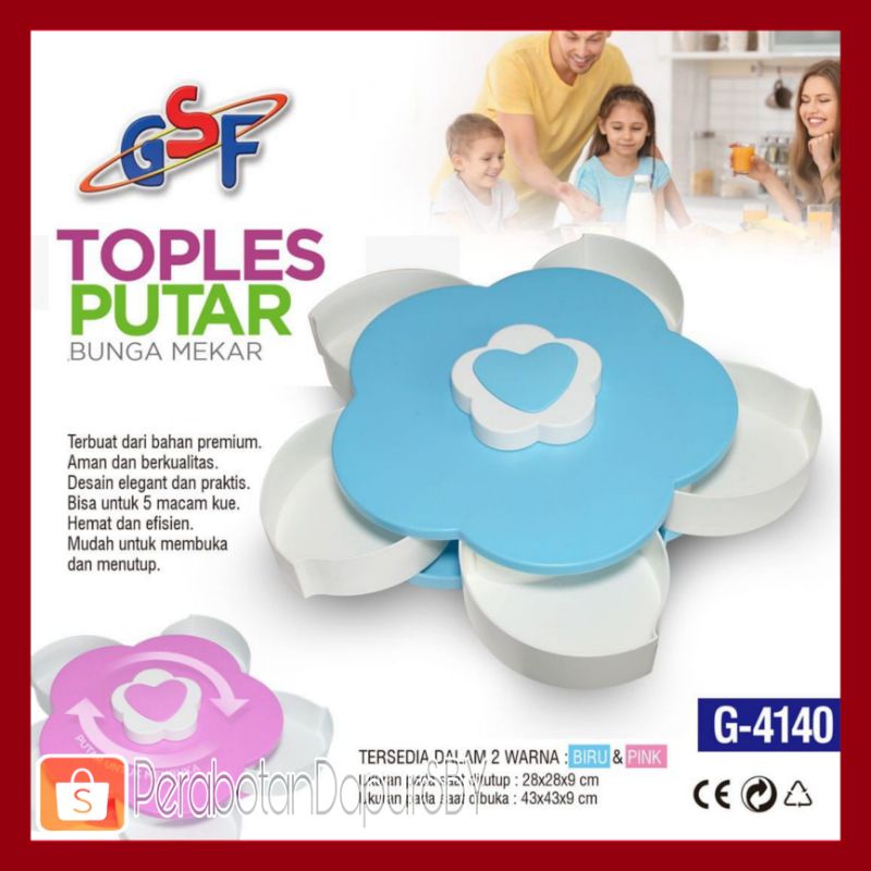 TOPLES BUNGA PUTAR / TOPLES PUTAR / TOPLES BUNGA MEKAR GSF