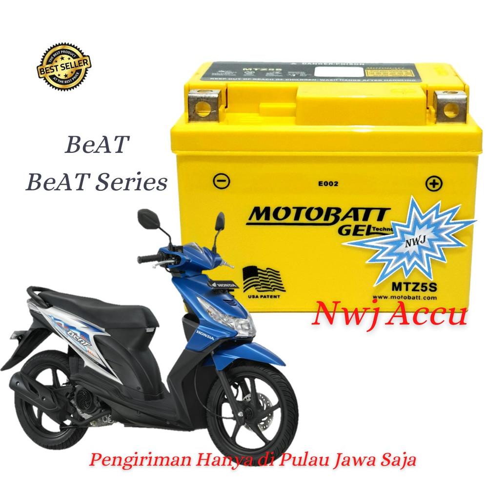 Aki Motor Honda BeAT Karbu BeAT F1 Pop Street MTZ5S GTZ5S GTZ4V YTZ5S YTZ4V Motobatt Aki Kering