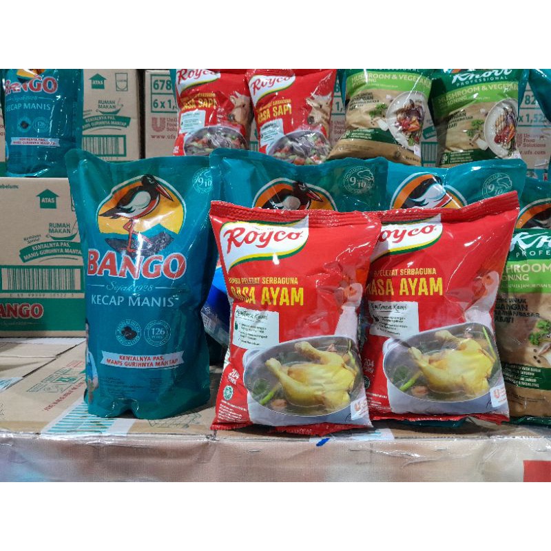 

Kecap Bango 1.252 gr+ Royco 460 gr termurah