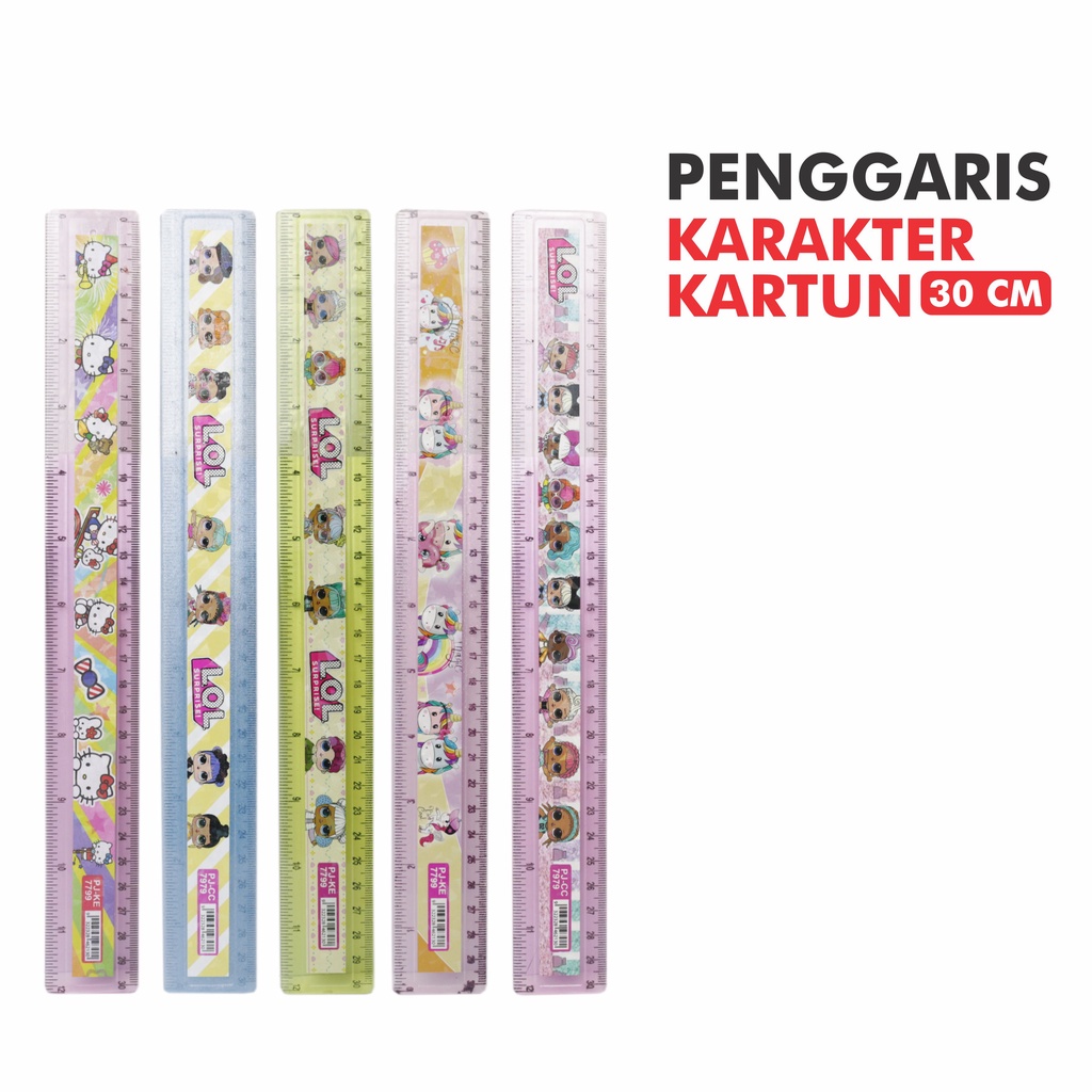 

Penggaris 30 Cm Motif Karakter Kartun Lucu Berwarna