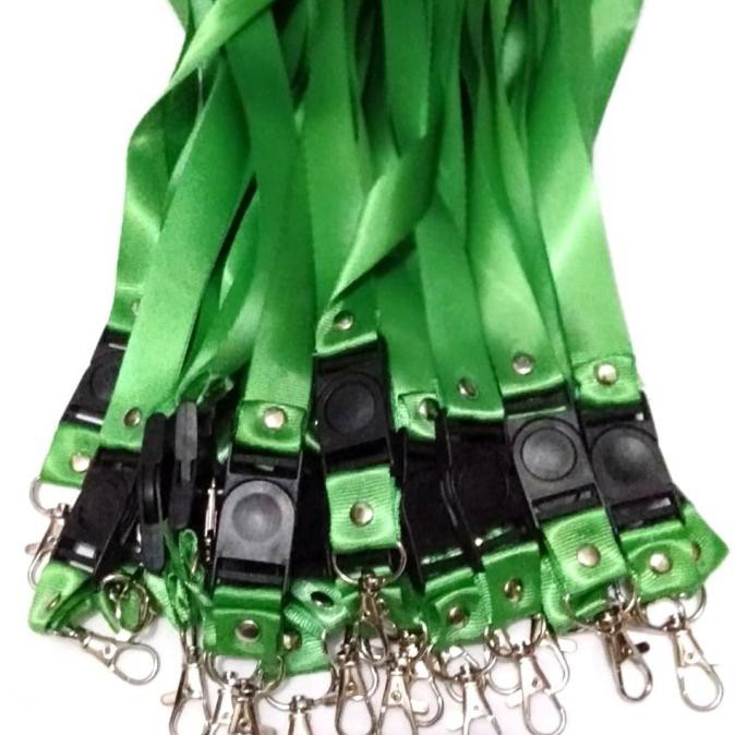 

Diskon Tali lanyard / tali id card 2cm + stopper - Hijau Promo Awal tahun