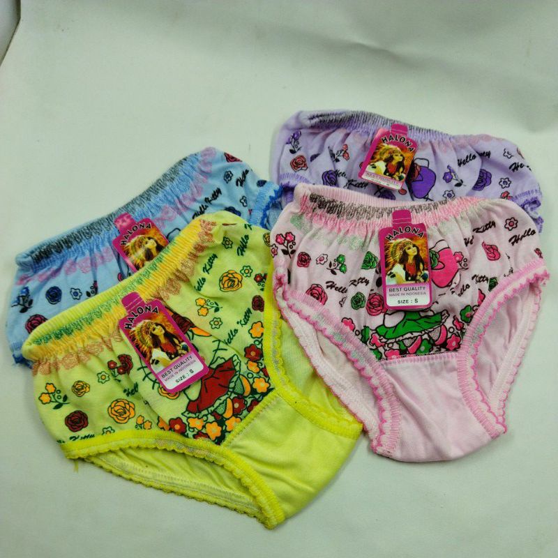 Undies Celana Dalam Anak Lucu Merk Halona Ukuran ampe extra jumbo size S,M,L ,XL