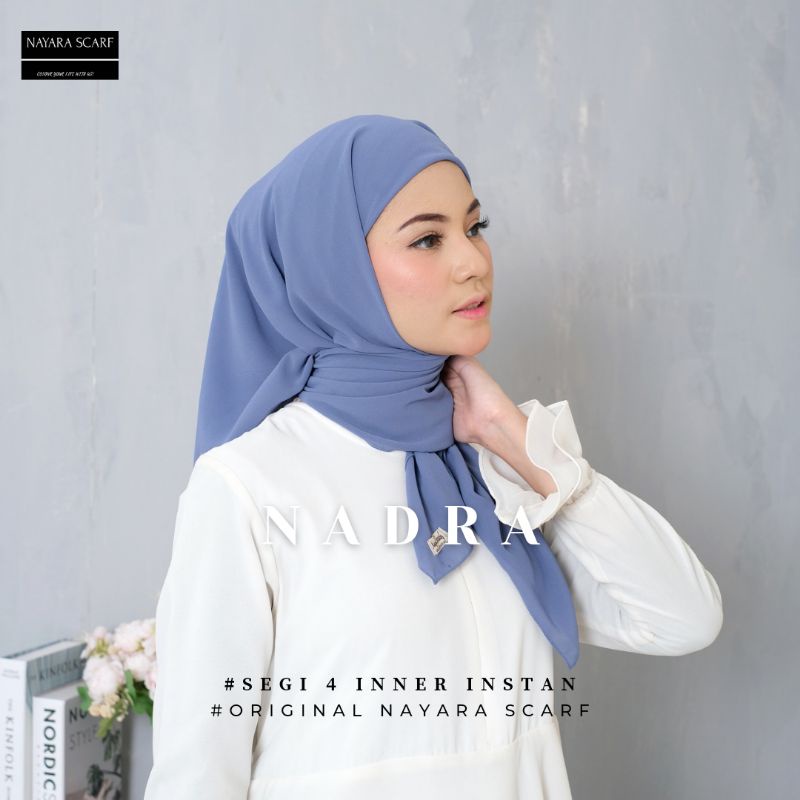 HIJAB SEGI EMPAT INSTAN PLUS INNER 2IN1 | SEGITIGA INSTAN INNER 2IN1 | CERUTY BABYDOLL ORIGINAL PREMIUM