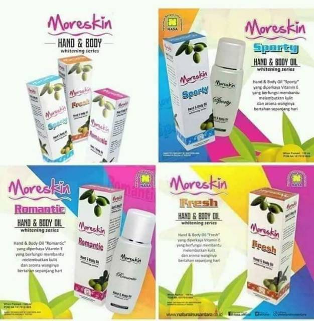 Moriskin Hand Body Lotion nasa