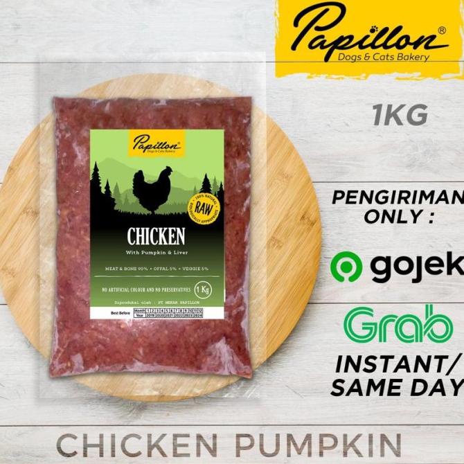 

[BISA COD] Chicken with Pumpkin & Liver