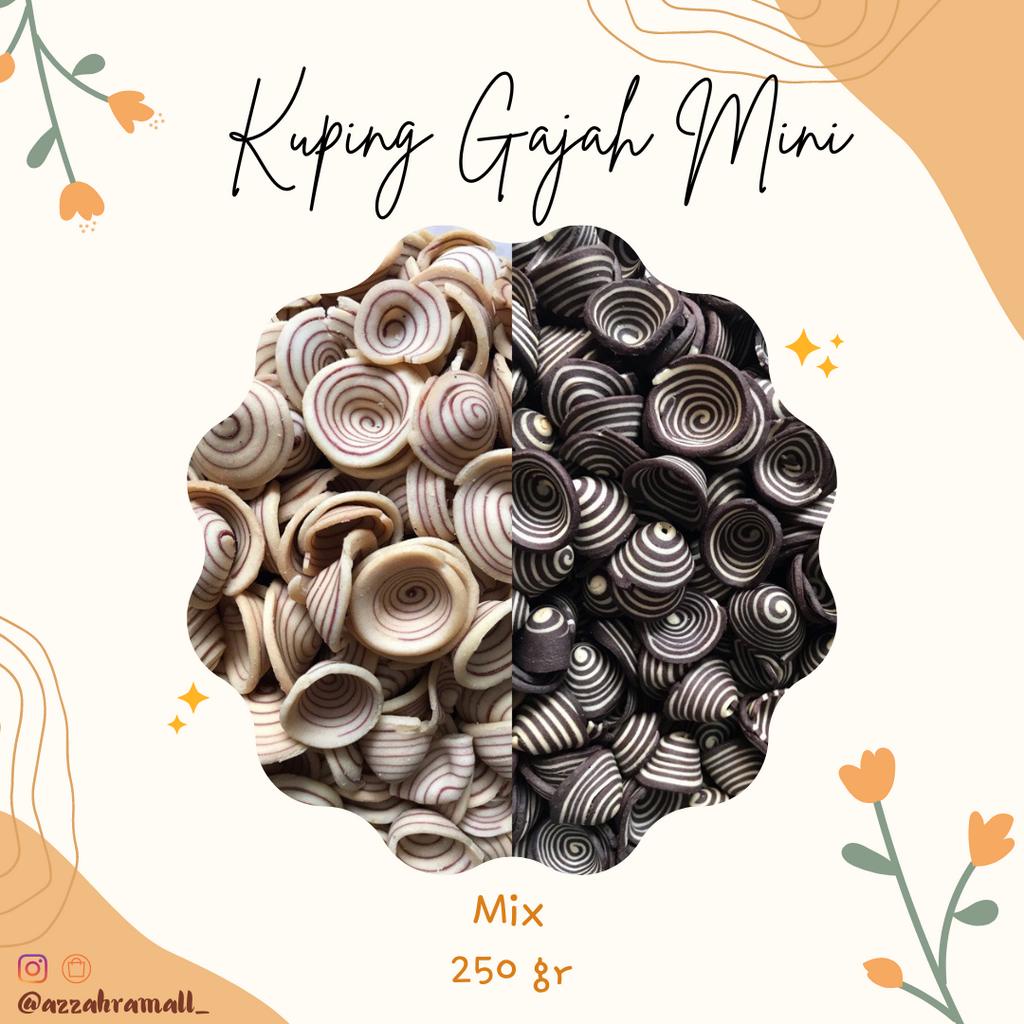 

250gr Kuping Gajah Mini Black / Choco / Vanilla